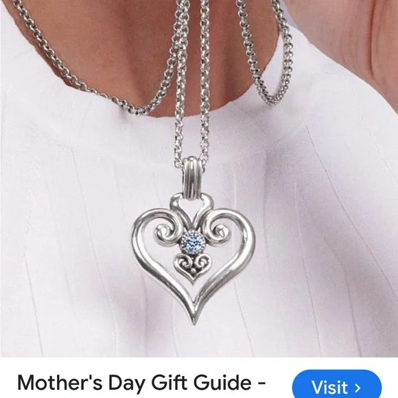 Brighton Alcazar Heart necklace. - Picture 2 of 9